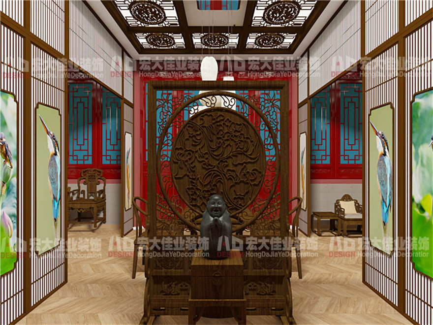  北京茶樓裝修設(shè)計